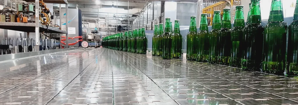 Lamelasti konvejer Trasing sa lamelastom transportnom trakom