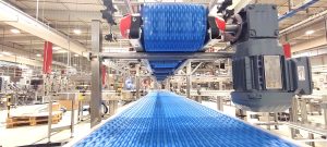 Transporter sa modularnom trakom u proizvodnom procesu
